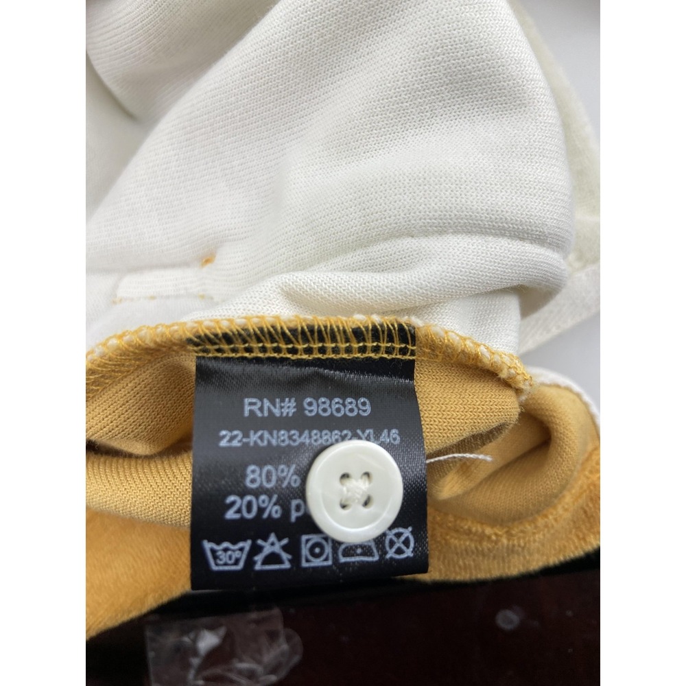 Todd Snyder Shirt Mens Medium Colorblock Terry Knit Short Sleeve Pockets Resort - Picture 8 of 9